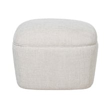 Karin Chenille Ottoman
